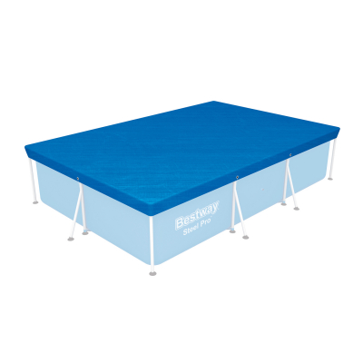 Bestway PE-Abdeckplane 304 x 205 cm, blau, eckig