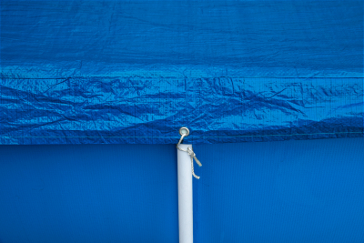 Bestway PE-Abdeckplane 304 x 205 cm, blau, eckig