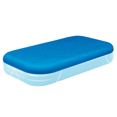 Bestway PE Abdeckplane passend für 305 x 183 cm Family Pools, blau, eckig