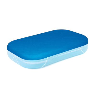 Bestway PE-Abdeckplane passend für 262 x 175 cm Family Pools, blau, eckig