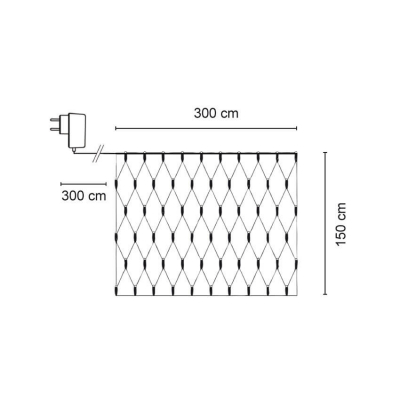 LED-Minilichternetz