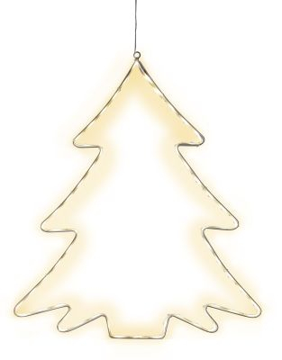 STAR Trading LED-Silhouette Lumiwall Baum 60 BS ww außen