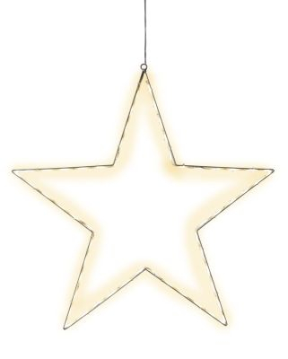 STAR Trading LED-Silhouette Lumiwall Stern 54 BS ww außen