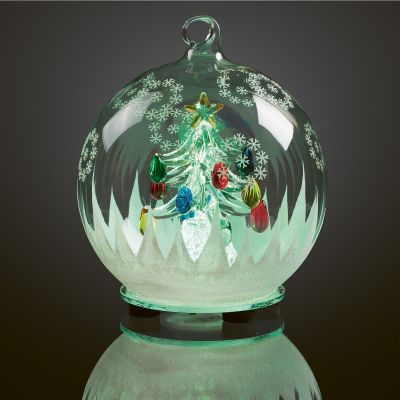 LED-Glaskugel Weihnachtsbaum 1 BS RGB