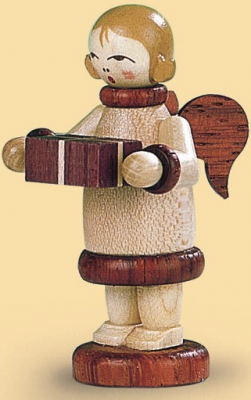 Schwibbogen Bescherung Elektr. Beleuchtet, Natur (230V 50hz), 57x11x32cm