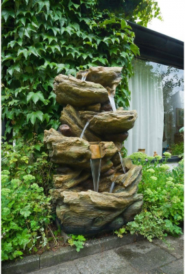 Ubbink SEDONA - Poyresin, großer Wasserfall, Felsstruktur