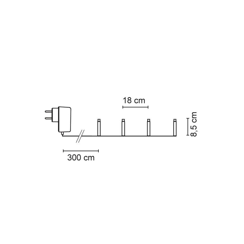 Konstsmide LED-Minilichterkette