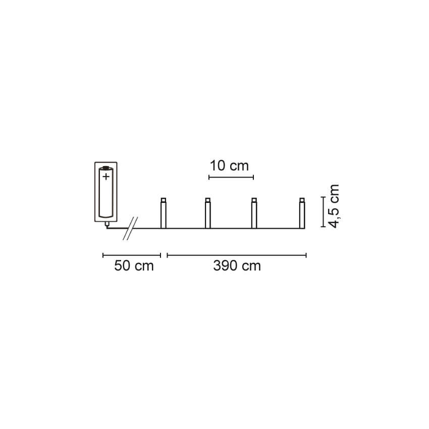 Konstsmide LED-Minilichterkette