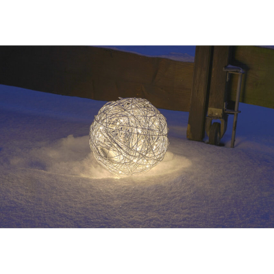 Star Trading LED Drahtball Durchm. 30 cm