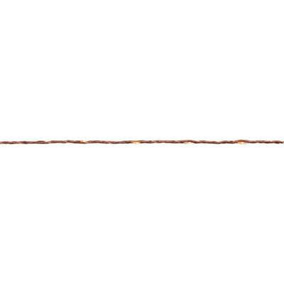 LED-Minilichterkette, Kupfer, 20 warmweiße LEDs, L 1 m