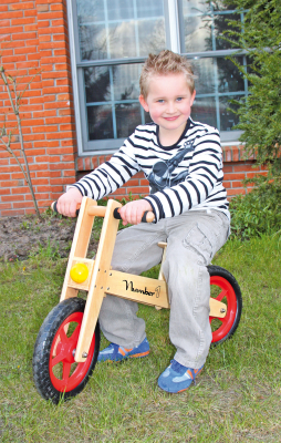 Laufrad aus Holz, Holzlaufrad, Nummer 1
