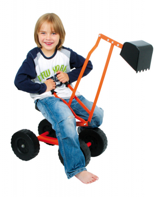 Sandbagger Sitzbagger Sandspielzeug Bagger mit Räder