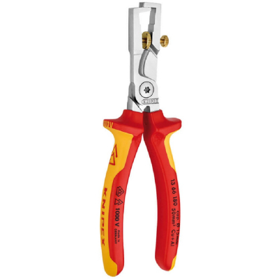 Knipex VDE-Abisolierzange mit Scherschneide