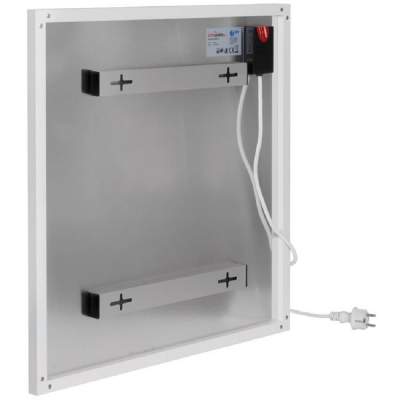 Siku Infrarot-Flächenheizung, Infraplate pro, für die Wandmontage, Aluminium-Front