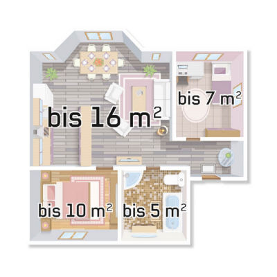 Siku Infrarot-Flächenheizung für die Wandmontage, Aluminium-Front