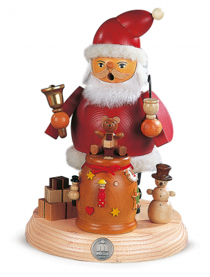 Räuchermann Auf Sockel Weihnachtsmann, 13x19cm
