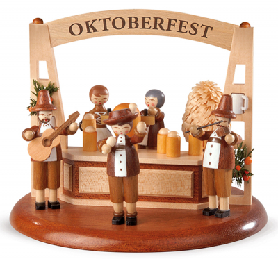 Motivplattform für Elektr. Spieldosen Oktoberfest, 13cm