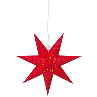 Star Trading Weihnachtsstern Sensy rot
