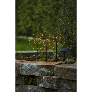 STAR Trading Solar-LED-Stäbe-Set Firework 3tlg. 90 BS warmweiß