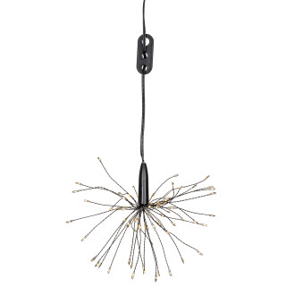 STAR Trading LED-Hängestern, FIREWORK, 80 warmweiße LEDs