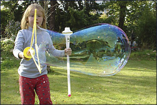 Seifenblasen Schwert, Seifenblasenschwert, 54 cm