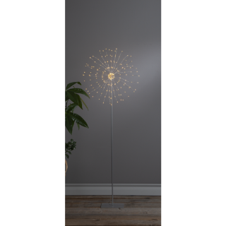 STAR Trading LED-Stern Firework zum Stehen 200 BS ww/silber