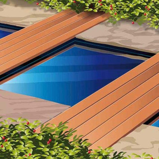 Ubbink QUADRA C2 - Fertigteich - HDPE, Fassungsvermögen 1500 l