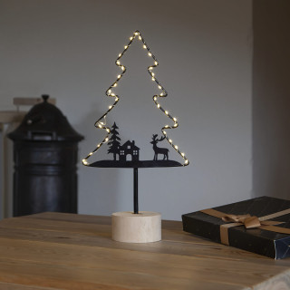 Weihnachtsleuchter Glimta Tannenbaum 50 warmweiße LEDs