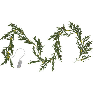 Star Trading LED-Girlande Lummer 20 warmweiße LEDs