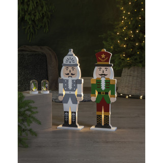 LED-Weihnachtsfigur Nussknacker Nut Cracker