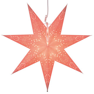 Star Trading Weihnachtsstern Romantic Papier rosa
