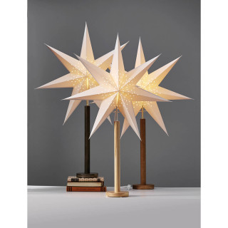 Star Trading Weihnachtsstern Elice Holz braun