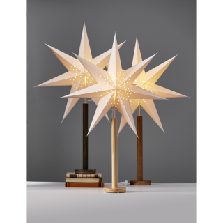 Star Trading Weihnachtsstern Elice Holz eiche