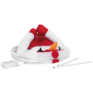 Star Trading LED-Figur Tecidy Schneemann