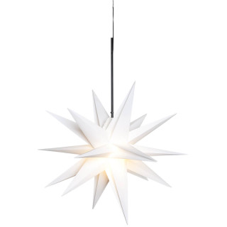 Sterntaler Weihnachtsstern warmweiße LED mit Erdspieß