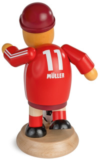 Räuchermann, Müllerchen Fussballer, 12x18 Cm