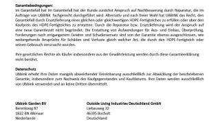 Ubbink LOBELIA SII - Fertigteich - HDPE - 500 l