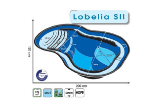 Ubbink LOBELIA SII - Fertigteich - HDPE - 500 l