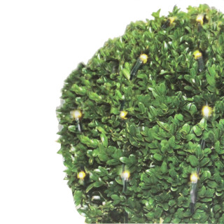 LED-Lichternetz für Buchsbaumkugeln L 90 cm 100 LED