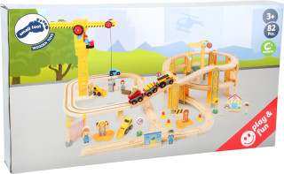 Small Foot Eisenbahnset Baustelle