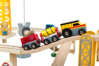 Small Foot Eisenbahnset Baustelle