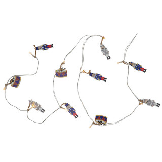 Star Trading LED-Minilichterkette Nussknacker, 10 warmweiße LEDs