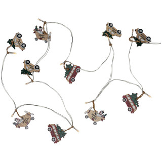 Star Trading LED-Minilichterkette Billy, 10 warmweiße LEDs
