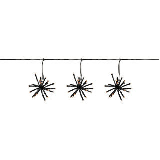 Star Trading LED-Minilichterkette Flower Curtain, 10 Cluster