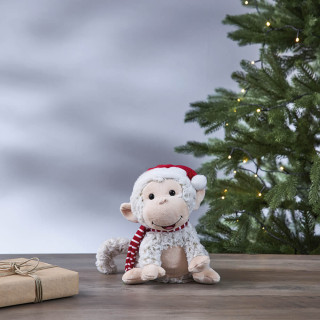Star Trading Weihnachtsfigur Affe Merry Pal, Bewegung und Musik