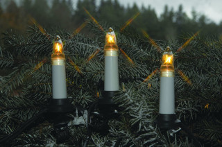 STAR Trading 16er Riffel-Lichterkette weiß außen