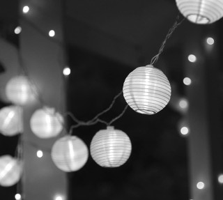 STAR Trading LED-Lichterkette Festival 10 BS ww/weiß außen