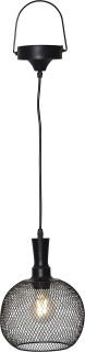 STAR Trading Solar-LED-Hängeleuchte Sunlight 19cm warmweiß