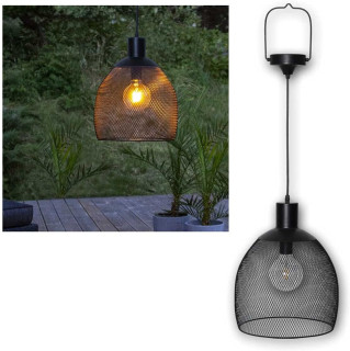 STAR Trading Solar-LED-Hängeleuchte Sunlight 29cm warmweiß
