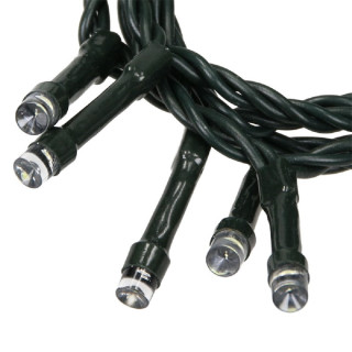 STAR Trading LED-Cluster-Lichterkette 1200 BS ww/schwarz außen